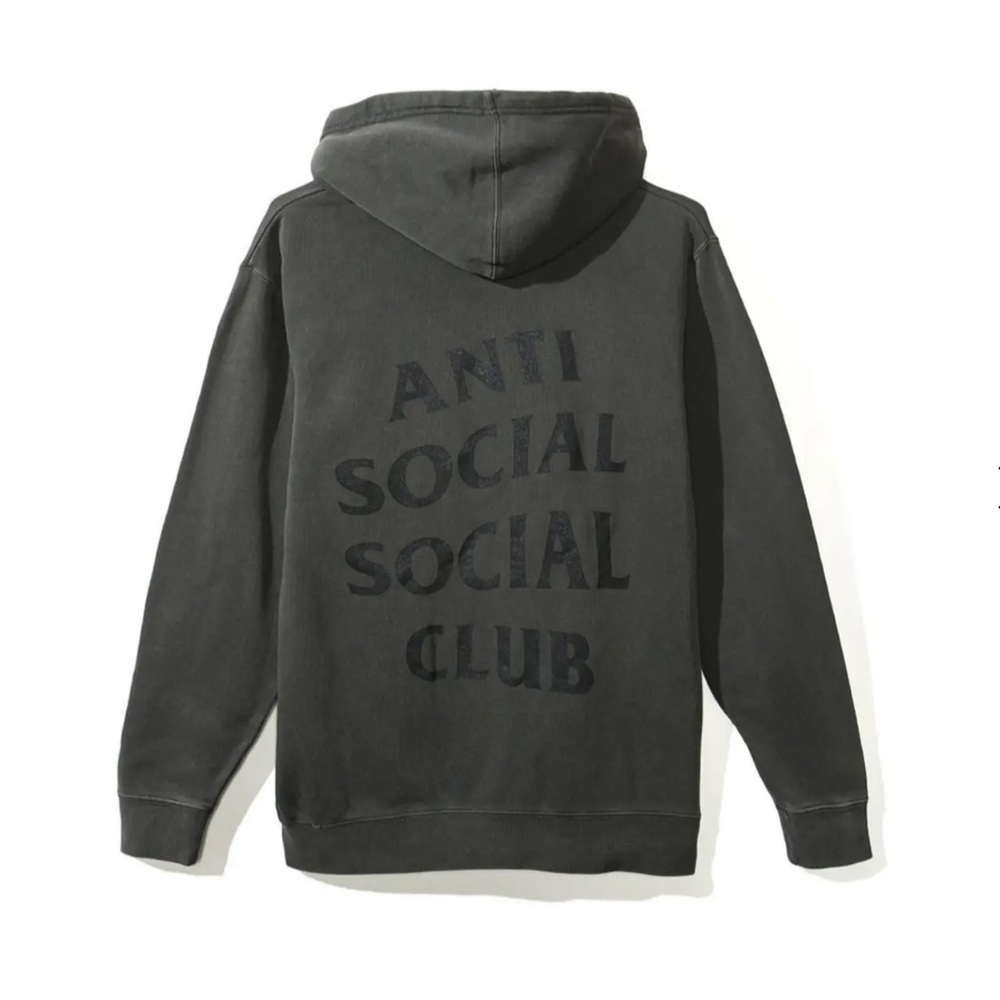 NEW Anti Social Social Club Ghosted Black
Tonal Hoodie